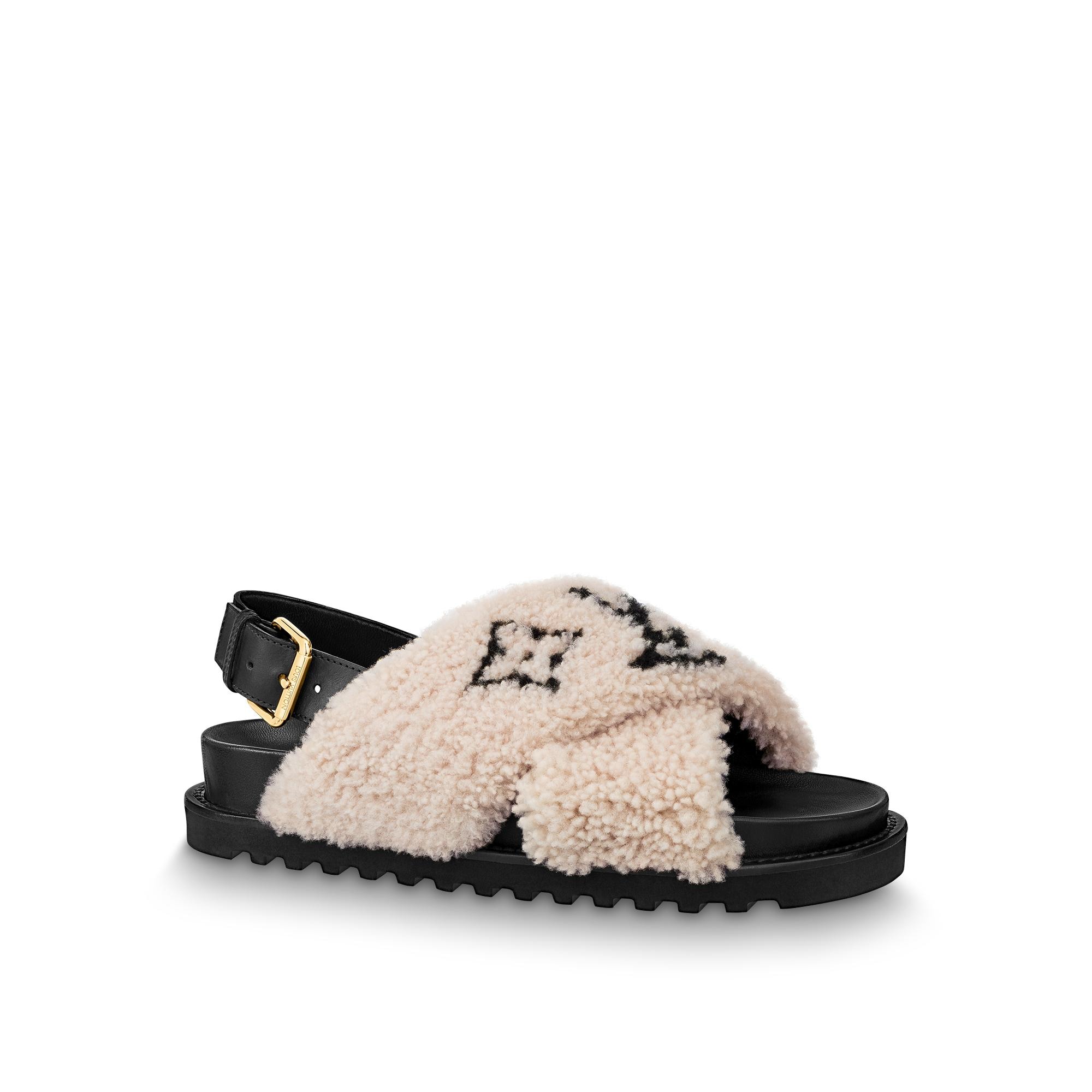 Paseo Flat Comfort Sandal Shoes LOUIS VUITTON